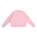 Essential Fleece Mock-Neck Crew Sweatshirt