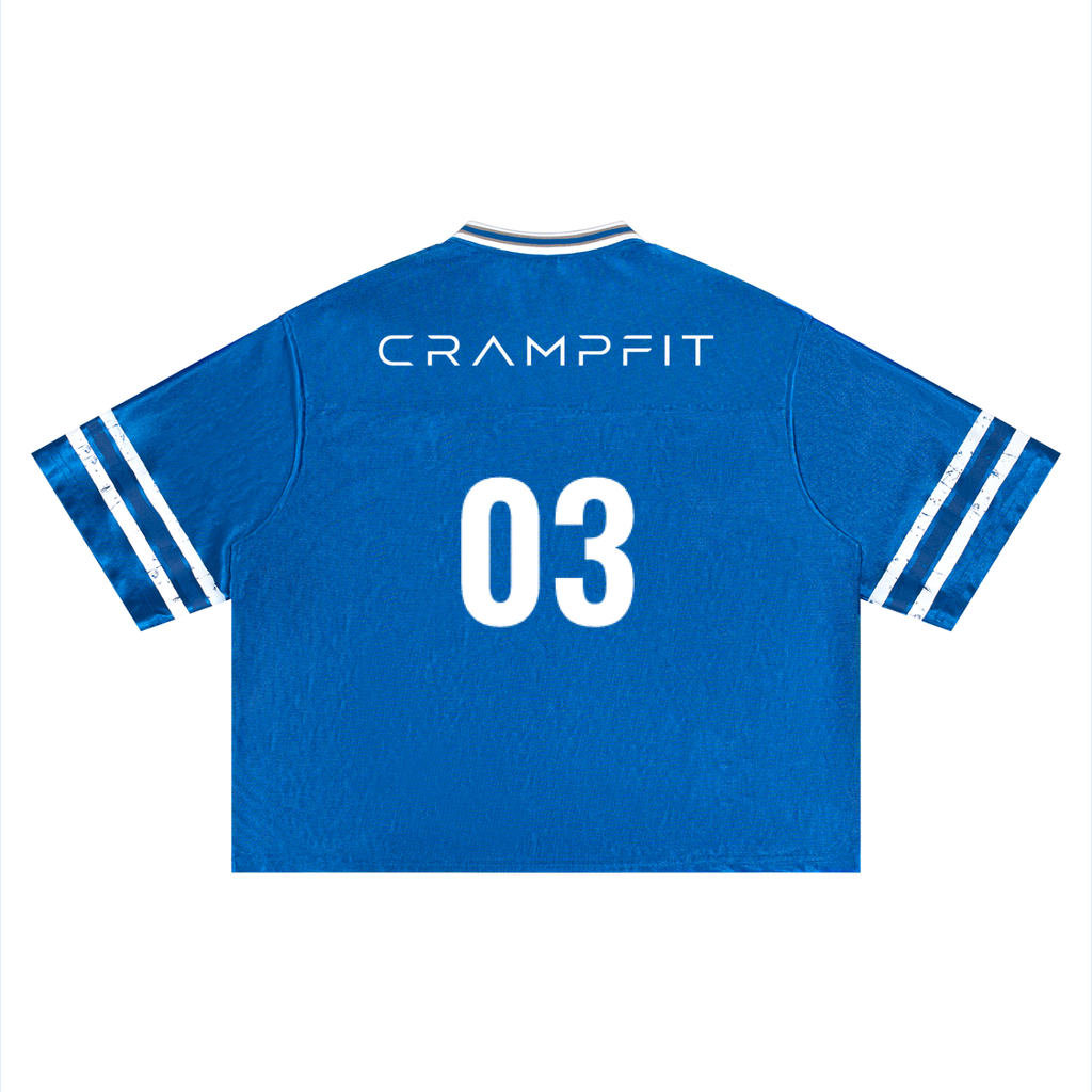 Unisex Boxy Striped Soccer Jersey