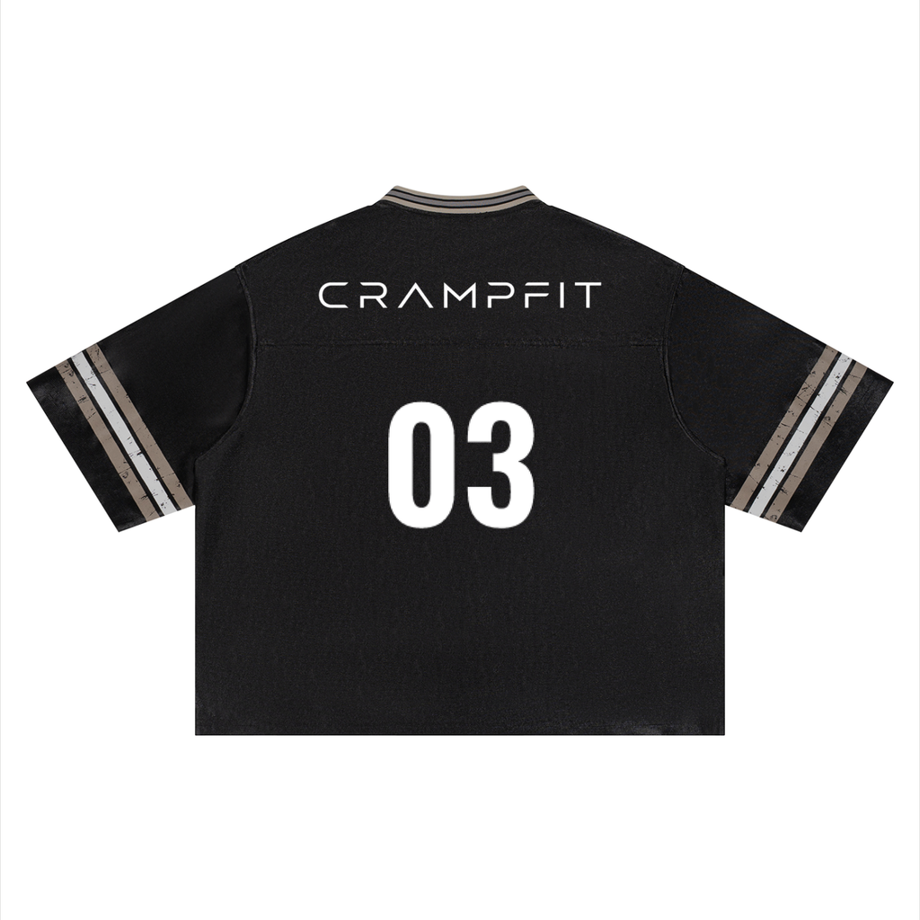 Unisex Boxy Striped Soccer Jersey