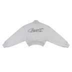 Women's Crop Mock Neck Sweatshirt