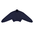 Women's Crop Mock Neck Sweatshirt