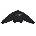 Women's Crop Mock Neck Sweatshirt